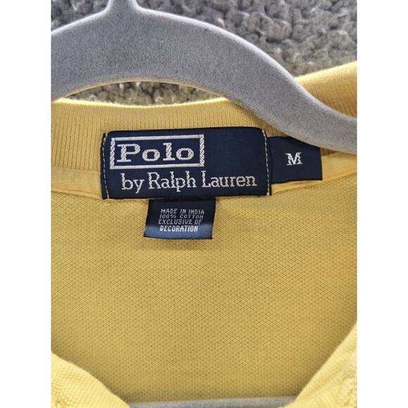 Polo Ralph Lauren Polo Shirt Mens Medium Striped Short Sleeve Classic Fit Rugby - Picture 3 of 7